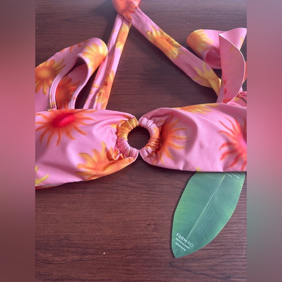 Farm Rio pink and Orange Sunburst Bikini Set - Picture 5 of 5